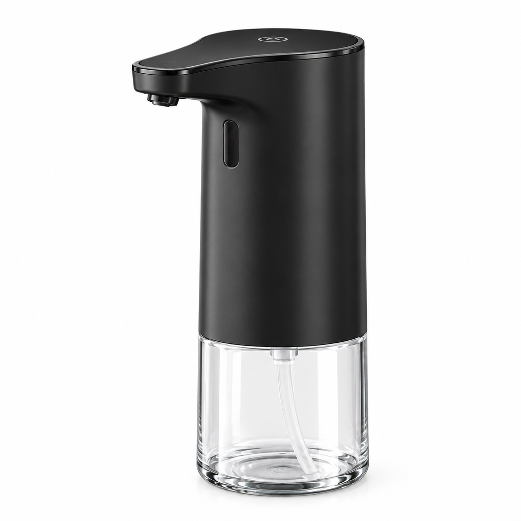 Raqenoil™ SensePour Rechargeable Touchless Soap Dispenser – Automatic Sensor Pump for Kitchen & Bathroom, USB-C