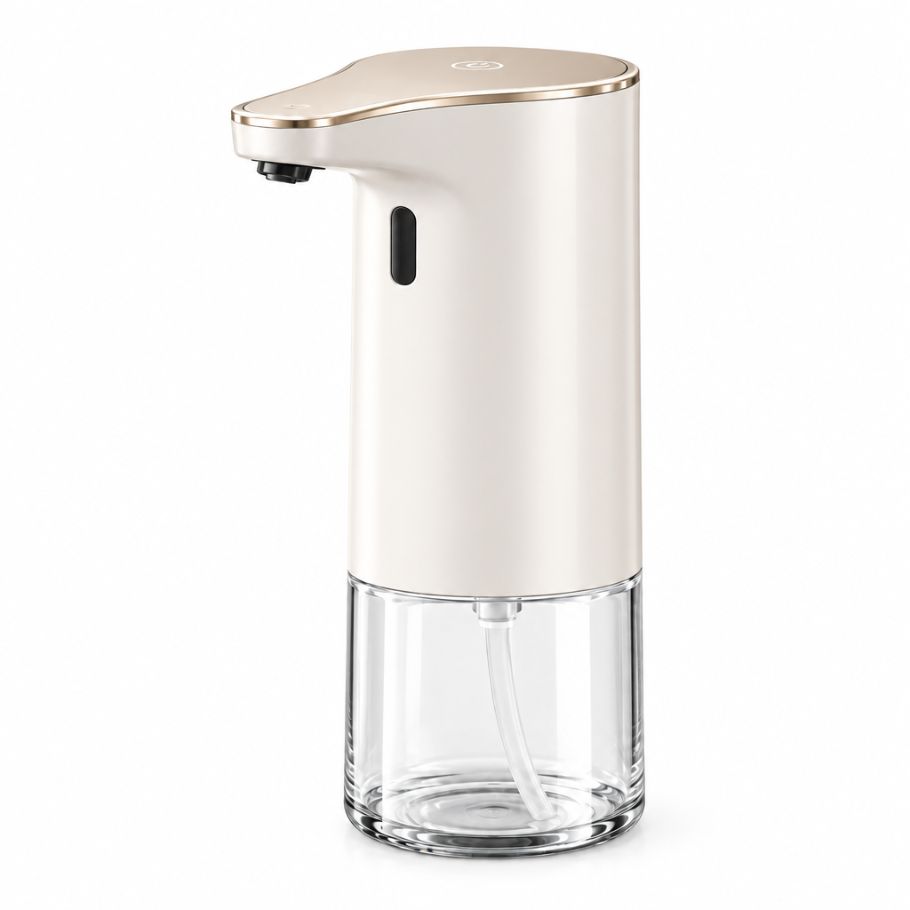Raqenoil™ SensePour Rechargeable Touchless Soap Dispenser – Automatic Sensor Pump for Kitchen & Bathroom, USB-C
