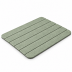 Raqenoil™ StoneFlow Quick-Dry Kitchen Counter Mat – Diatomaceous Dish Drying Mat, Foldable Sink Mat & Countertop Draining Pad